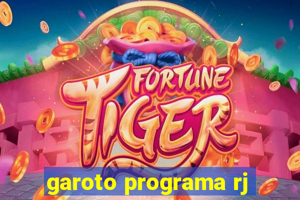 garoto programa rj